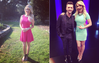 McKenzie Westmore’s looks for the challenge introduction and the reveal stage with Travis Wall.
